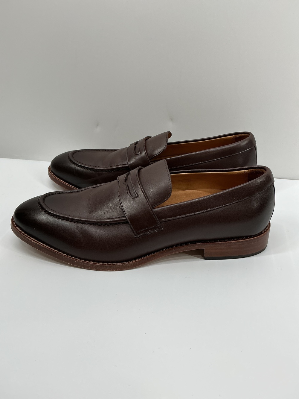 Calfskin Leather Penny Loafer - Picture 2 of 3